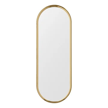 Angui Wandspiegel large, 39 x 108 cm in gold von AYTM