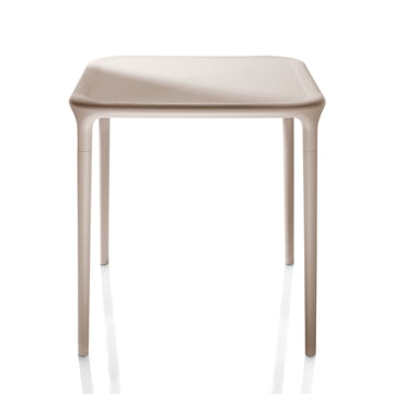 Air Table Outdoor, 65 x 65 cm in beige von Magis