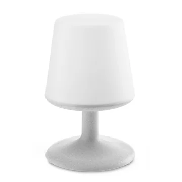 Light to go Akku-Tischleuchte in organic grey von Koziol