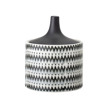 Steingut-Gefäß mit Deckel von Bloomingville | Connox