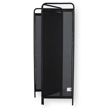 Paravent, 3 Elemente á 50 cm von Fiam in schwarz