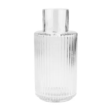 Ripple Vase Ø 13,5 x H 26 cm, transparent von Collection