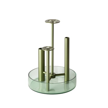 Ikeru Vase High von Fritz Hansen in Forest green