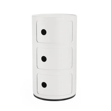 Componibili 4988, weiß matt von Kartell