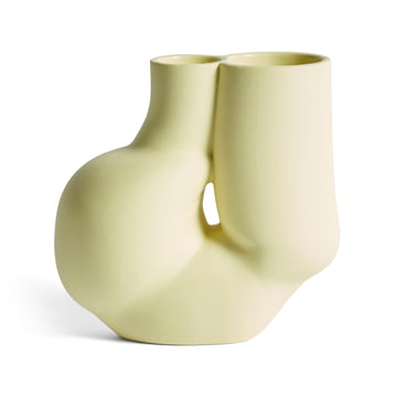 W&S Chubby Vase, soft gelb von Hay.