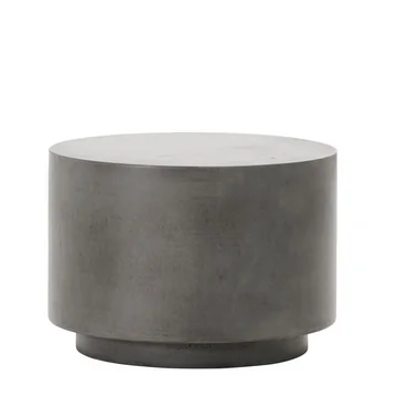 Der Out Beton Beistelltisch von House Doctor in grau, H 35 cm