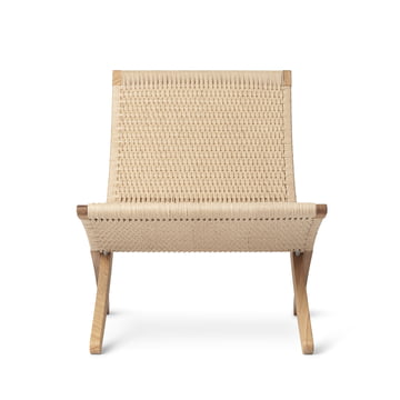Carl Hansen - MG501 Cuba Chair, Naturgeflecht / Eiche