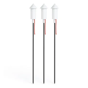 Die Prêt a Racket Solarleuchte von Fatboy, weiß (3er-Set)