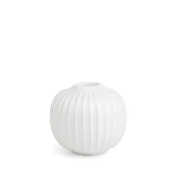 Hammershøi Kerzenständer Ø 8 x H 5,5 cm von Kähler Design in weiß
