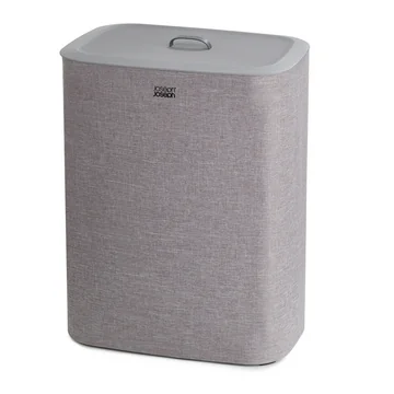 Tota Wäschekorb 90 l von Joseph Joseph in grau