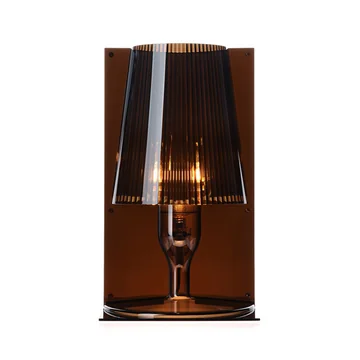 Take Tischleuchte, rauch von Kartell