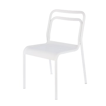 Live Outdoor Stuhl von Jan Kurtz in weiß