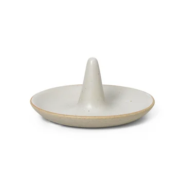 Ring Schmuckaufbewahrung, Ø 9,5 cm, off-white von Ferm Living