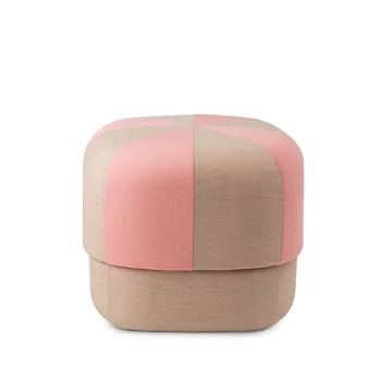 Circus Pouf klein duo von Normann Copenhagen in der Farbe rose