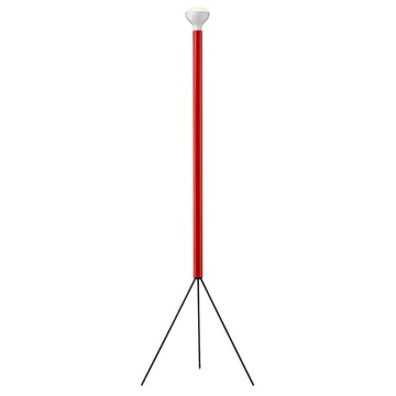 Luminator Stehleuchte H 189 cm, rot von Flos