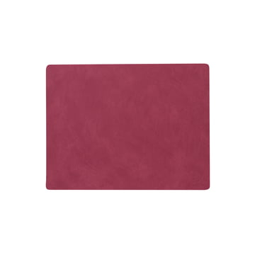 Tischset Square M, 34.5 x 26.5 cm, Nupo rot von LindDNA