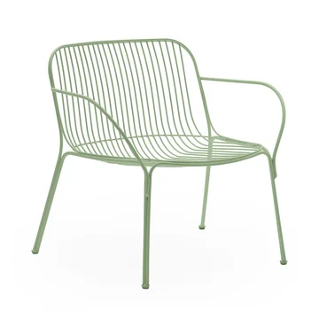 Hiray Lounge Chair, salbeigrün von Kartell