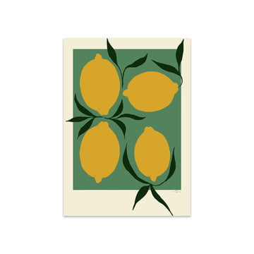 Green Lemon von Anna Mörner, 50 x 70 cm von The Poster Club