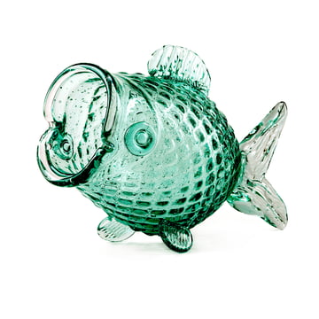 Pols Potten - Fat Fish Vorratsglas, grün