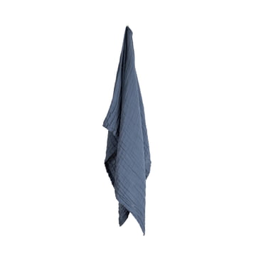 The Organic Company - Fine Handtuch, 60 x 100 cm, grau blau