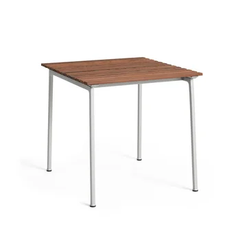 HAY - Traverse Tisch, 75 x 83 cm, aluminium / Esche geölt