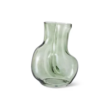 HKliving - Gleam Glas-Vase, olive