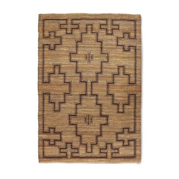 HKliving - Tuareg Jute-Teppich, 200 x 300 cm, braun