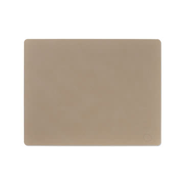 Lind DNA - Tischset Square L 35 x 45 cm, Nupo clay brown
