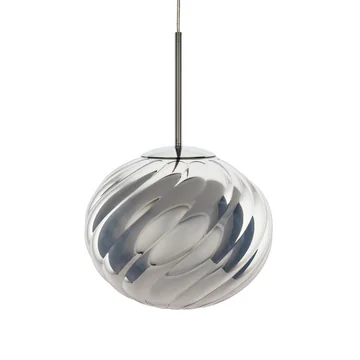 Tom Dixon - Whirl Pendelleuchte, Ø 30 cm, silber