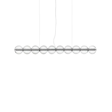 Flos - Luce Sferica S2 LED Pendelleuchte, transparent