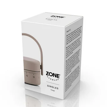 Zone Denmark - Singles Küchenwecker, taupe