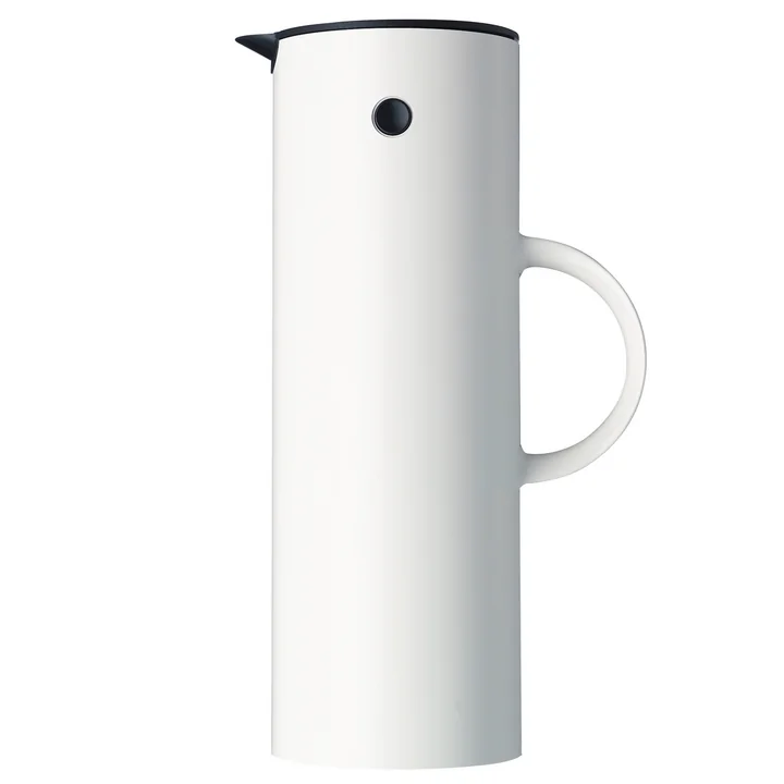 Isolierkanne EM 77, 1 l von Stelton in Weiß