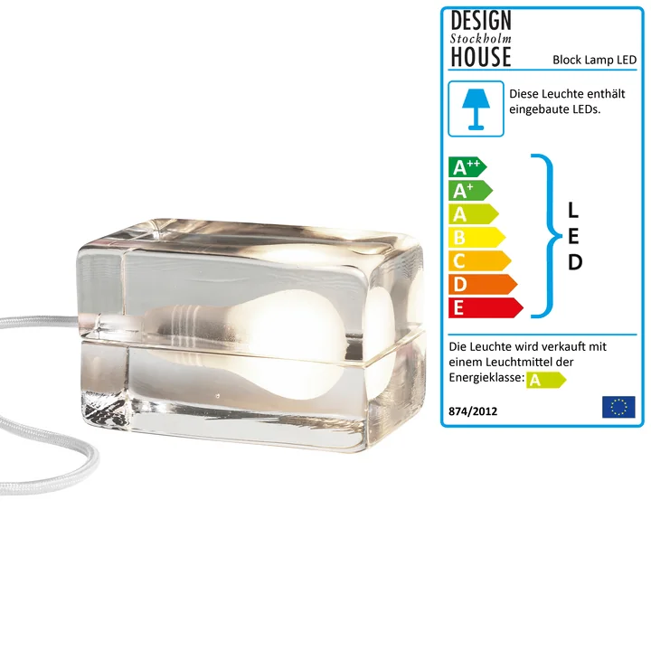 Block Lamp LED von Design House Stockholm | Connox
