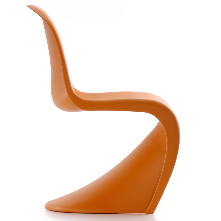 Panton Chair von Vitra in mandarine