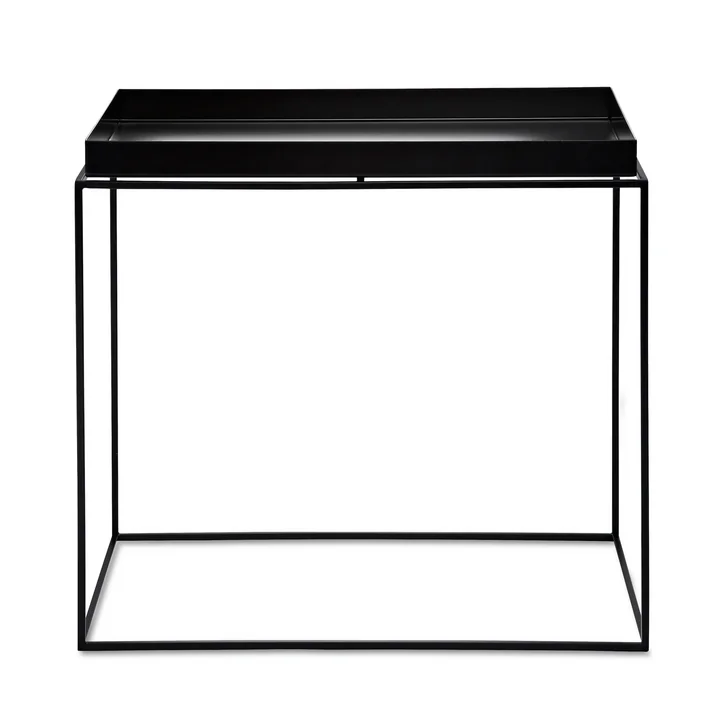 Tray Table 60 x 40 cm von HAY in Schwarz