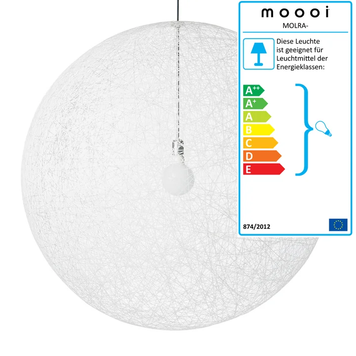 Random Light L von Moooi in Weiß