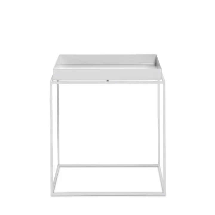 Tray Table 40 x 40 cm von HAY in Weiß