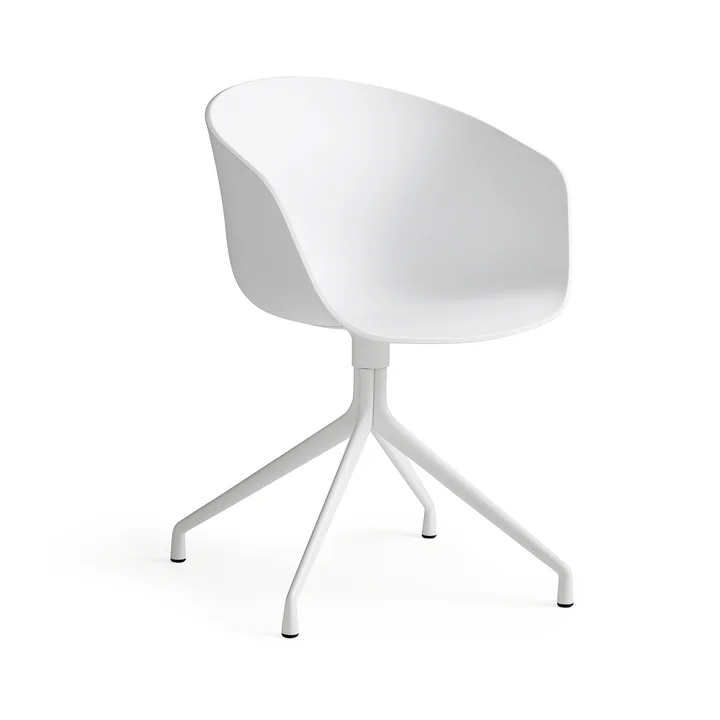 About A Chair AAC 20 von HAY in Aluminium Weiß / Weiß