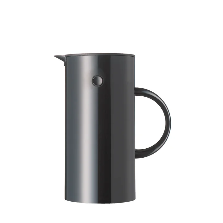 Isolierkanne EM 77 0,5 l von Stelton in Schwarz