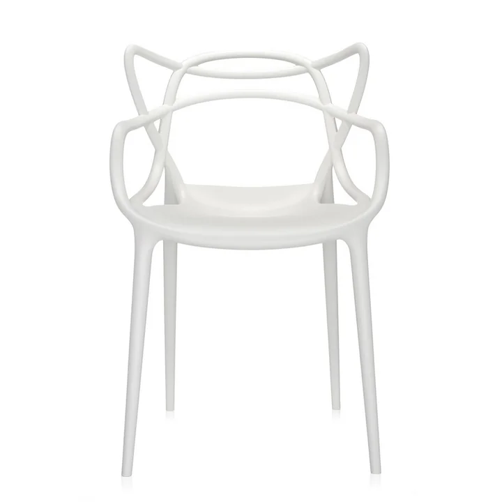 Masters Stuhl von Kartell in weiß