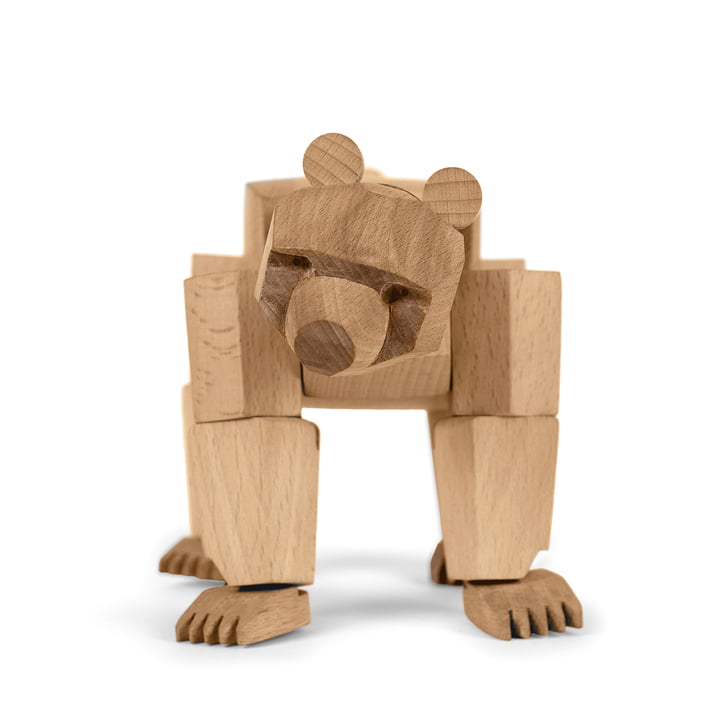 Wooden Creatures - Ursa der Bär von Areaware, klein