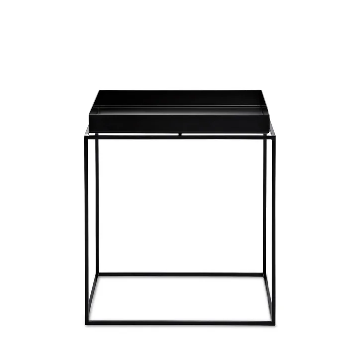 Tray Table 40 x 40 cm von HAY in Schwarz