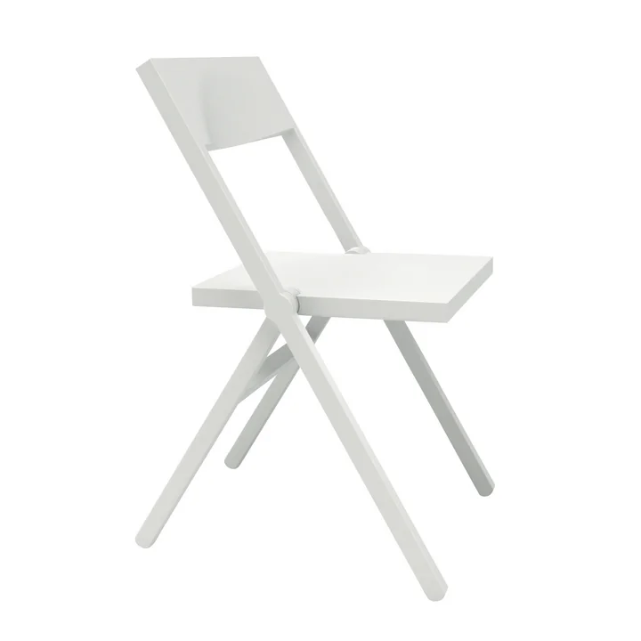 Piana Klappstuhl von Alessi in weiß