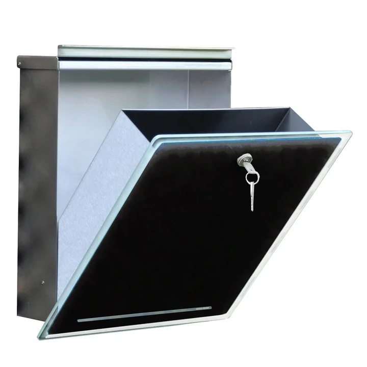 Briefkasten Letterman III von Radius Design in schwarz