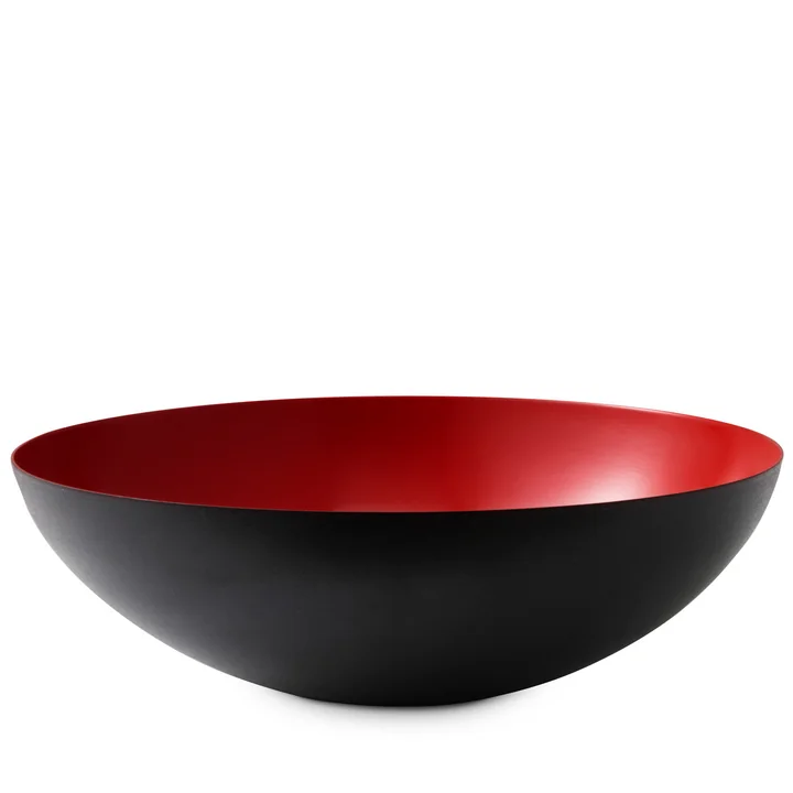 Normann Copenhagen - Krenit Schale, rot, 12 x 38 cm