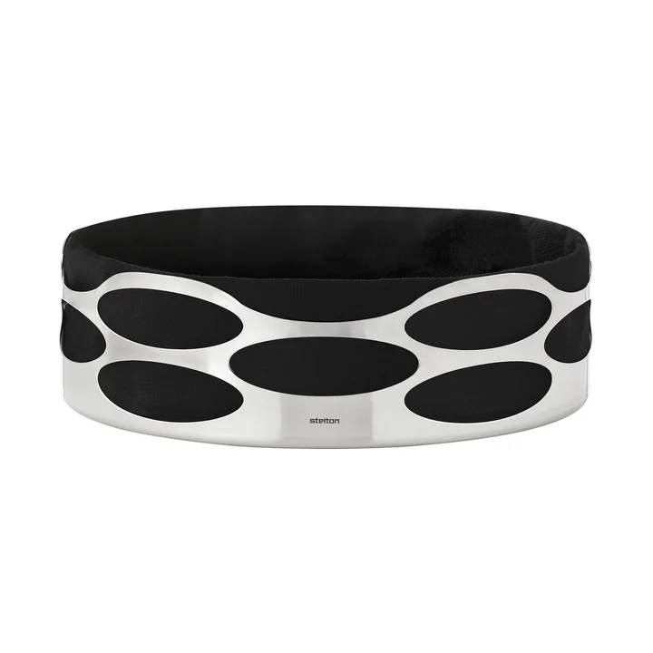 Die Embrace Brotschale von Stelton in schwarz