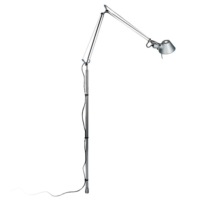 Artemide - Tolomeo Terra Stehleuchte, Body Aluminium, Halogenlam