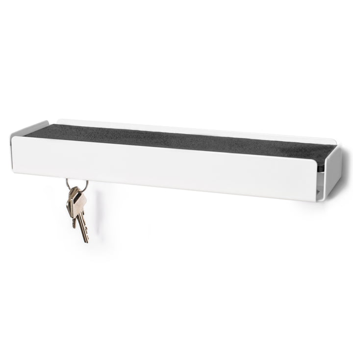SL35 Key-Box Schlüsselbox von Konstantin Slawinski in weiß / Filz grau