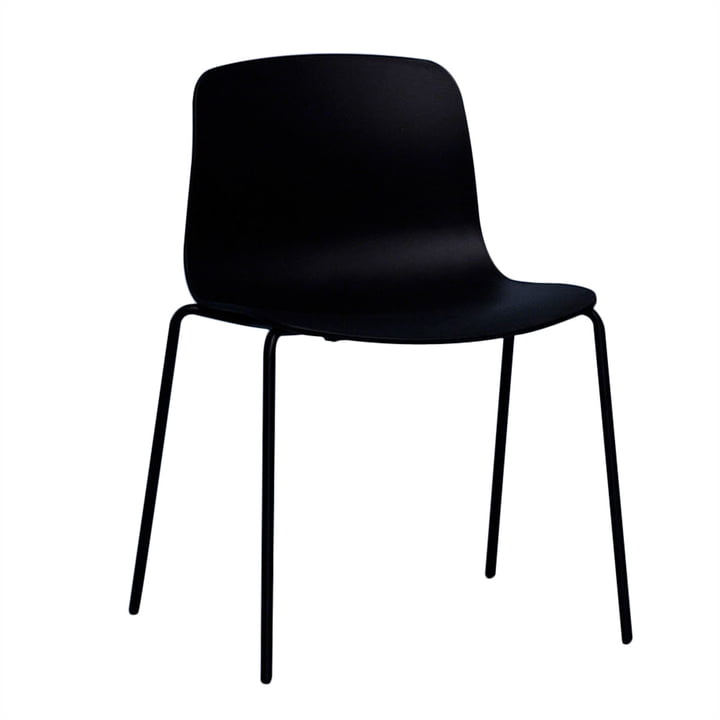 Hay - About A Chair AAC 16, Aluminium schwarz / schwarz