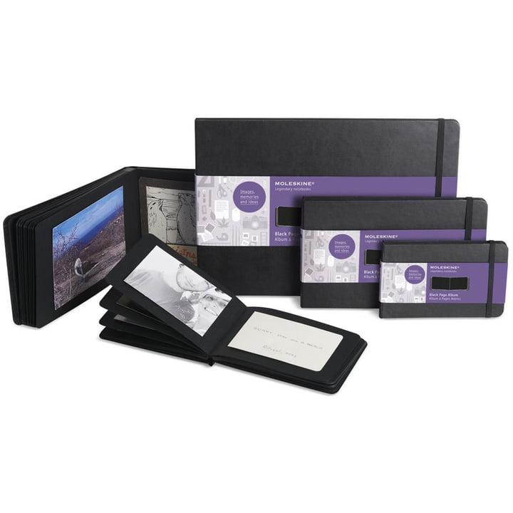 Black Page Album Moleskine Shop
